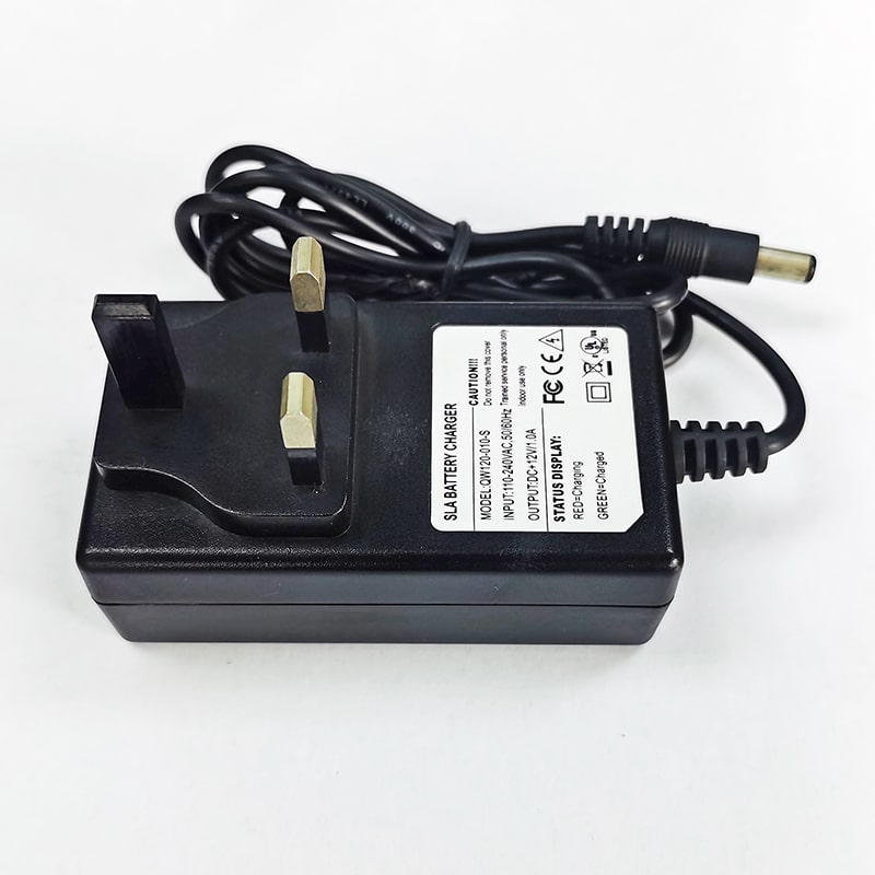 Smart charger 12V 1a 1.5a 24W wall Charger DC 14.7V 1a 1.5a for SLA /AGM /VRLA /GEL lead acid batteries for Electric Wheelchairs