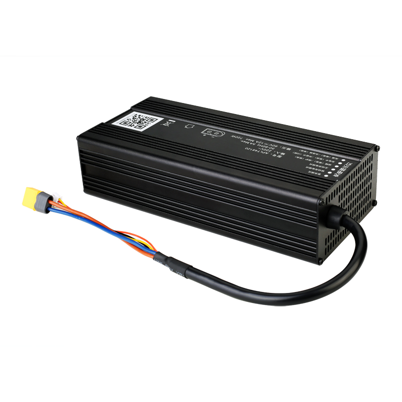Factory Direct Sale 86.4V 87.6V 4a 360W charger for 24S 72V 76.8V LiFePO4 battery pack with CANBUS communication protocol