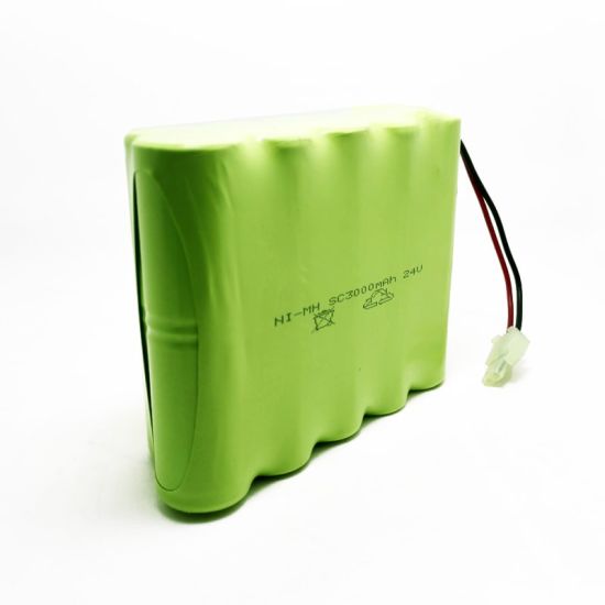 24V 3000mAh SC Ni-MH Rechargeable Battery Pack for Emergency light