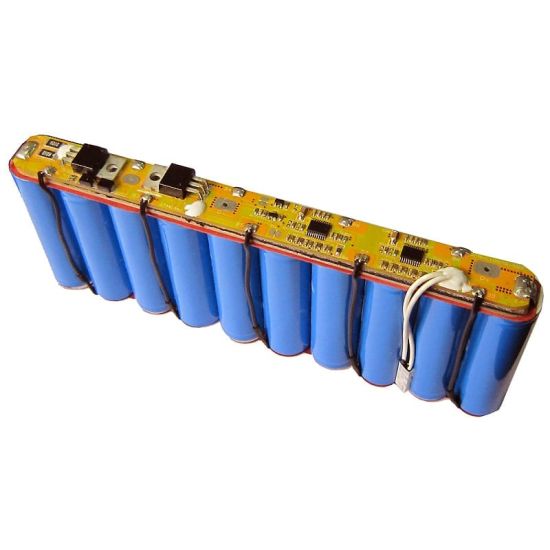 10s1p 8A PCM BMS for 36V 37V Li-ion/Lithium/ Li-Polymer 30V 32V LiFePO4 Battery Pack Size L174*W16*T8mm (PCM-L10S08-987)