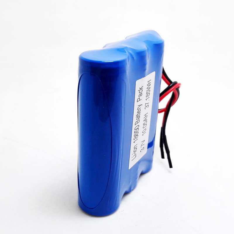 1s3p 3.6V 3.7V 18650 10050mAh 10.05ah Rechargeable Lithium Ion Battery Pack with PCM and Connector