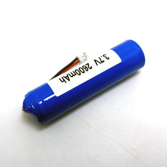 3.6V 3.7V 18650 2600mAh Rechargeable Li-ion Lithium Battery Pack with PCM and Connector
