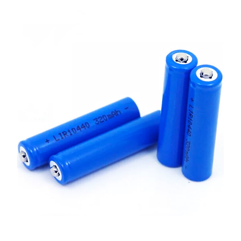 Tip Top 3.6V 3.7V 10440 320mAh rechargeable AAA lithium ion Cell