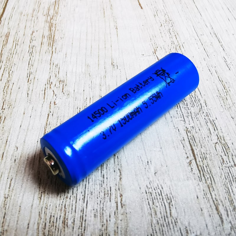Tip Top 3.6V 3.7V 14500 1500mAh AA rechargeable lithium ion Cell