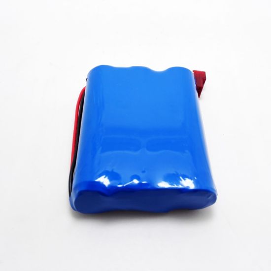 3s1p 10.8V 11.1V 18650 2200mAh Rechargeable Lithium Ion Battery Pack with PCM and Connector