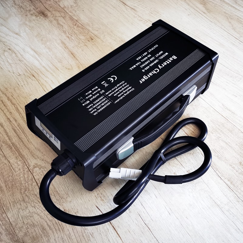 Factory Direct Sale DC 54.6V 20a 1200W charger for 13S 46.8V 48V Li-ion/Lithium Polymer battery with PFC