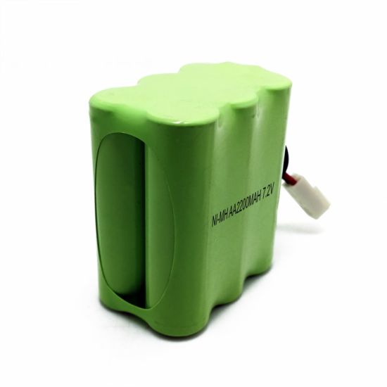 7.2V 2200mAh AA Ni-MH Rechargeable Battery Pack for Security equipment