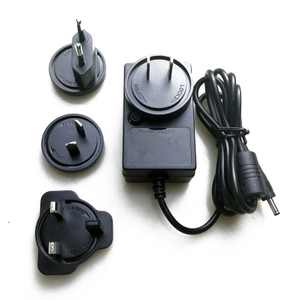 New products interchangeable plug Adapter EU/US/UK/AU/CN standard 12V 2.5a 30W power supply
