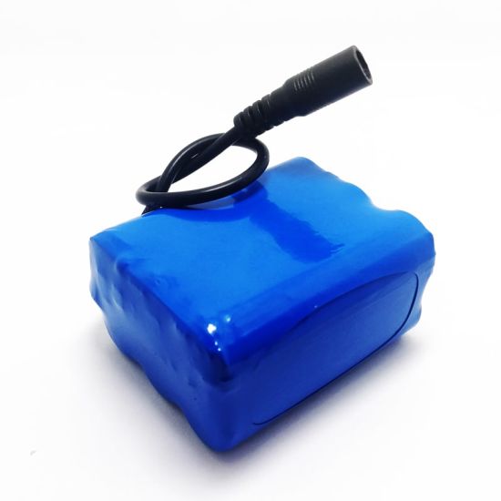 6S1P 21.6V 22.2V 18650 2600mAh rechargeable lithium ion battery pack with PCM and connectors