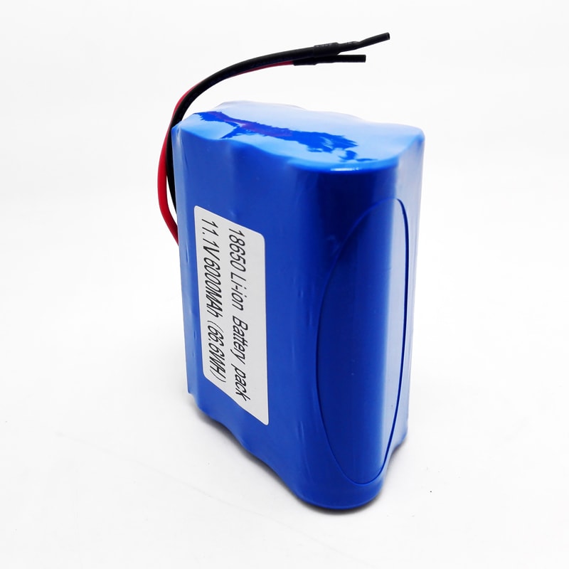 3S2P 10.8V 11.1V 18650 6000mAh rechargeable lithium ion battery pack For Medical Equipments emergency lights