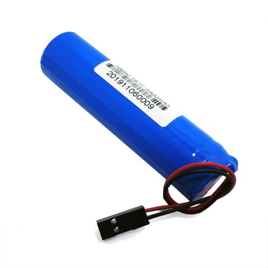 3.6V 3.7V 18650 3400mAh Rechargeable Li-ion Lithium Battery Pack with PCM and Connector
