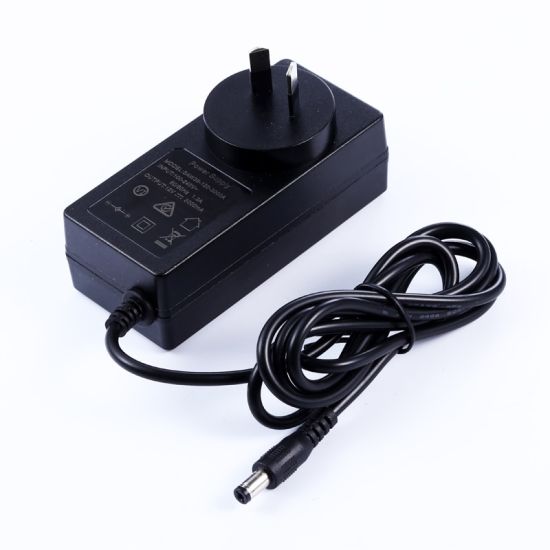 New products interchangeable plug Adapter EU/US/UK/AU/CN standard 24V 2a 48W power supply