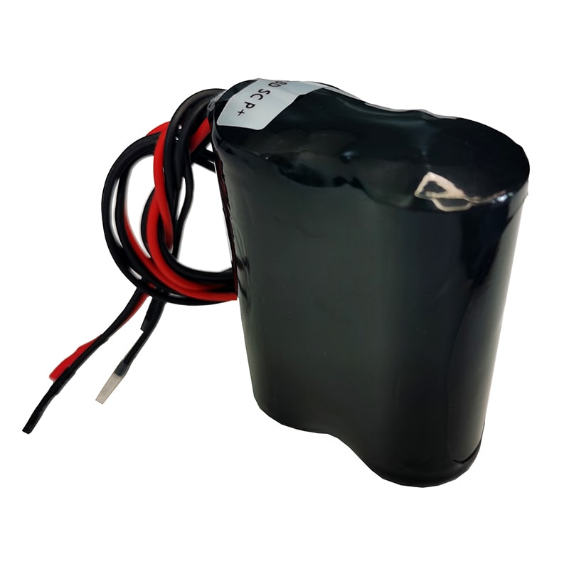 2S1P 26650 6V 6.4V 4000mAh rechargeable LiFePO4 battery pack With I2C Communication protocol
