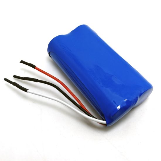 1s2p 3.6V 3.7V 18650 5200mAh Rechargeable Lithium Ion Battery Pack with NTC