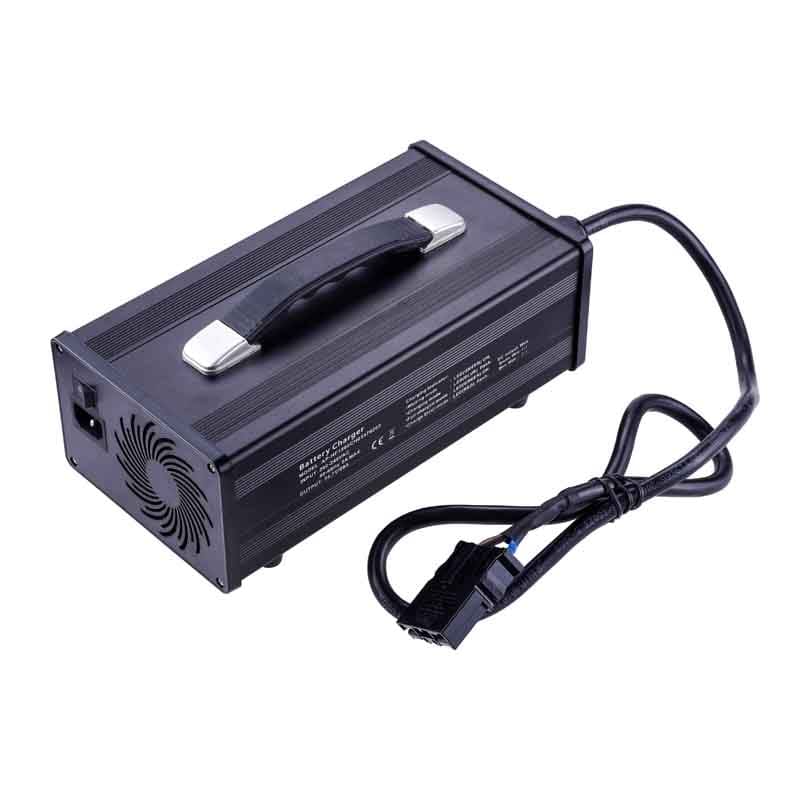 Factory Direct Sale DC 14.4V 14.6V 50a 900W charger for 4S 12V 12.8V LiFePO4 battery pack with CANBUS communication protocol