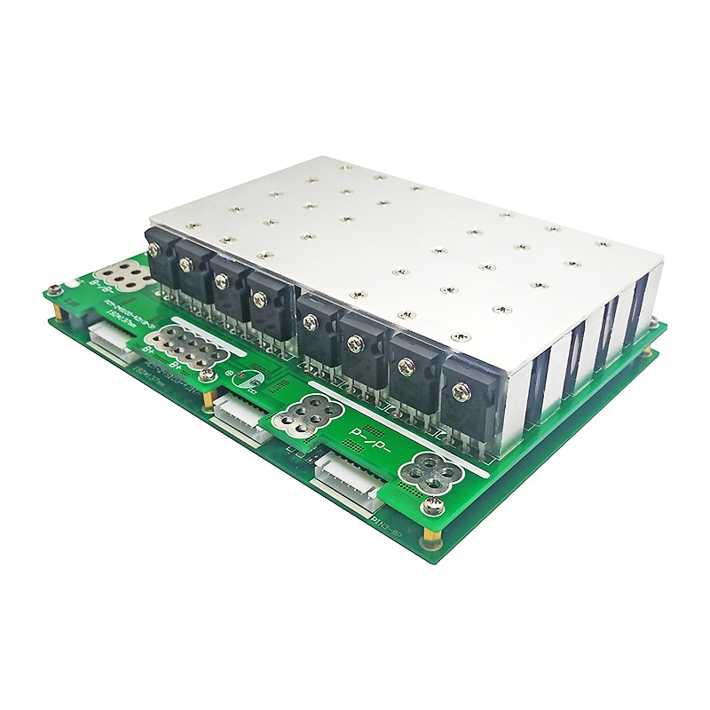6s-24s 100a High Current BMS for 86.4V 88.8V Li-ion/Lithium/Li-Polymer 72V 76.8V LiFePO4 Battery Pack Size L192*W137*T45mm (PCM-24S100-421)